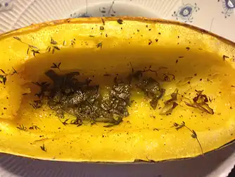 Ovnbagt spaghettisquash