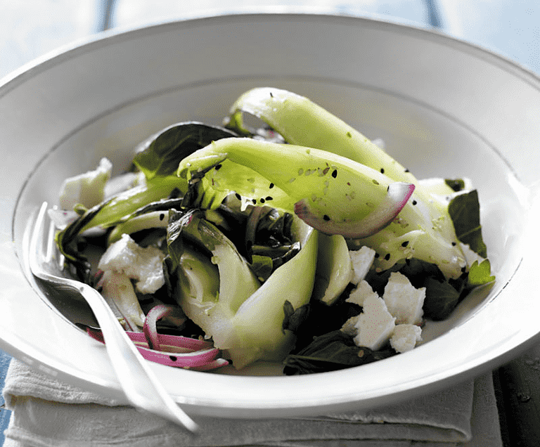 Pak Choy salat - opskrift fra Aarstiderne