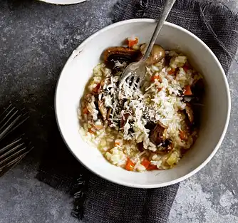 Risotto med portobello