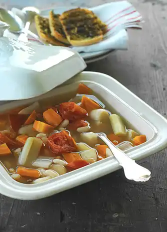 Rodfrugt minestrone