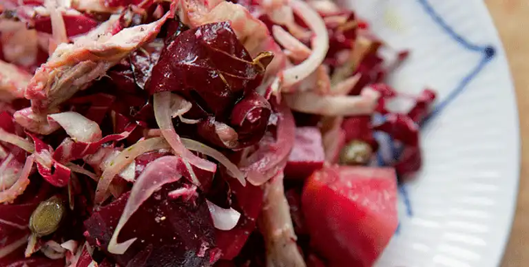Rød makrelsalat