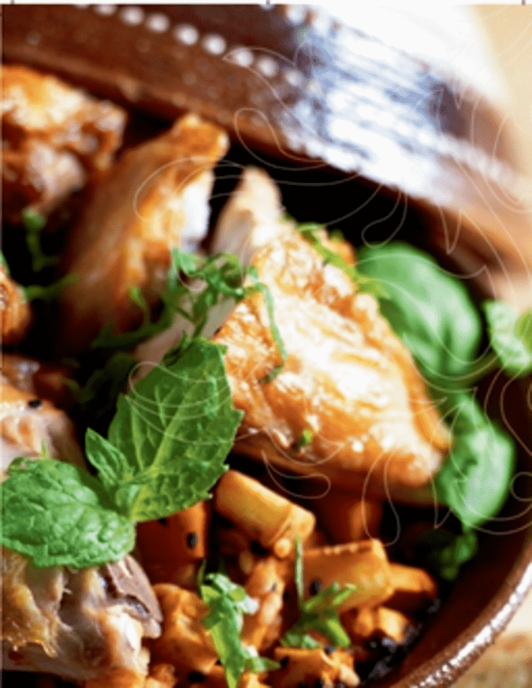 Spicy tagine med perlebyg og nigella opskrift fra Aarstiderne