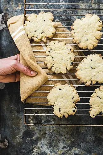 Sprøde oliven cookies