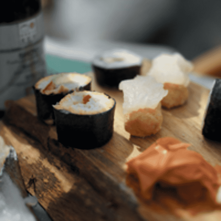 Sushi med kikærter