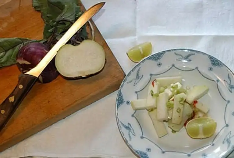 Citronmarinerad kål och citron